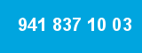 941 837 10 03 941 837 10 03